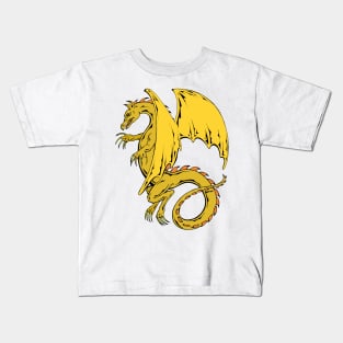 Golden Dragon Kids T-Shirt